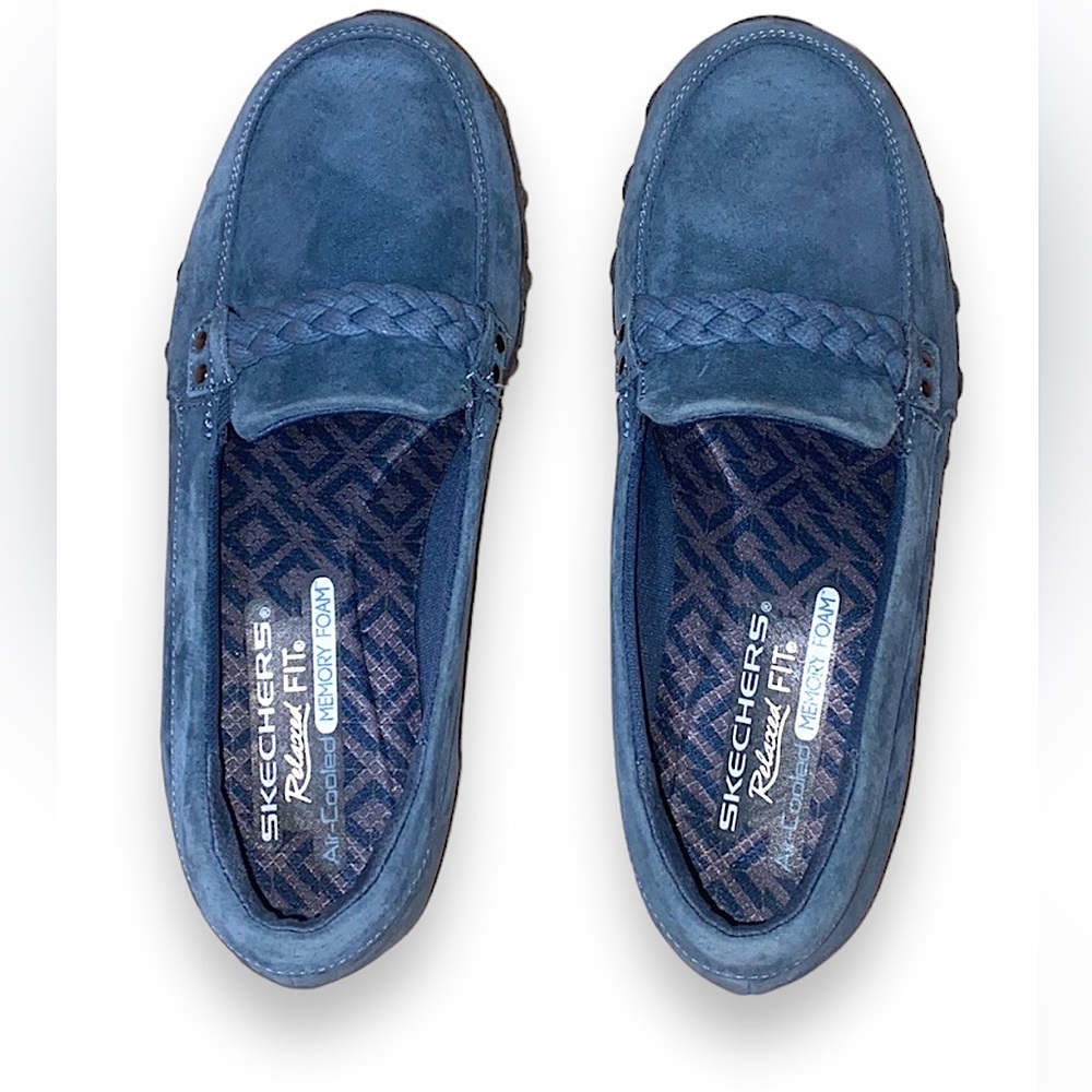 Sketchers Relaxed Fit Memory foam suede loafers